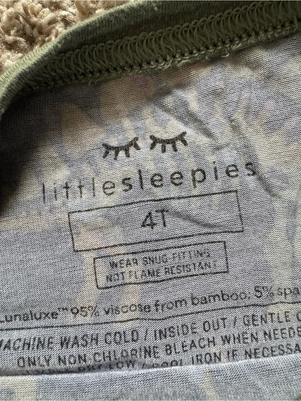 Little Sleepies Fossil Quest Two-Piece Pajama Set, 4T
